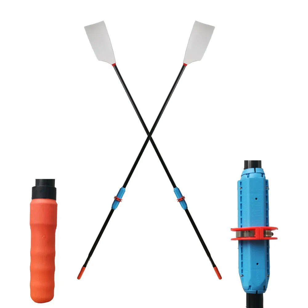 Lightweight Sculling Oars White Composite Blade
