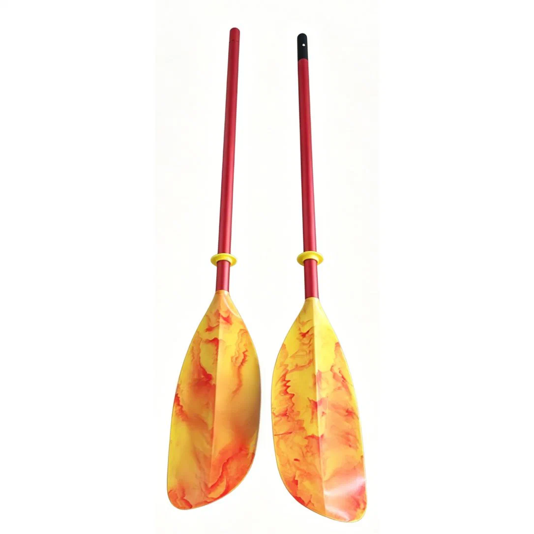 Kayak Paddle – Orange-Yellow Watercolor Pattern