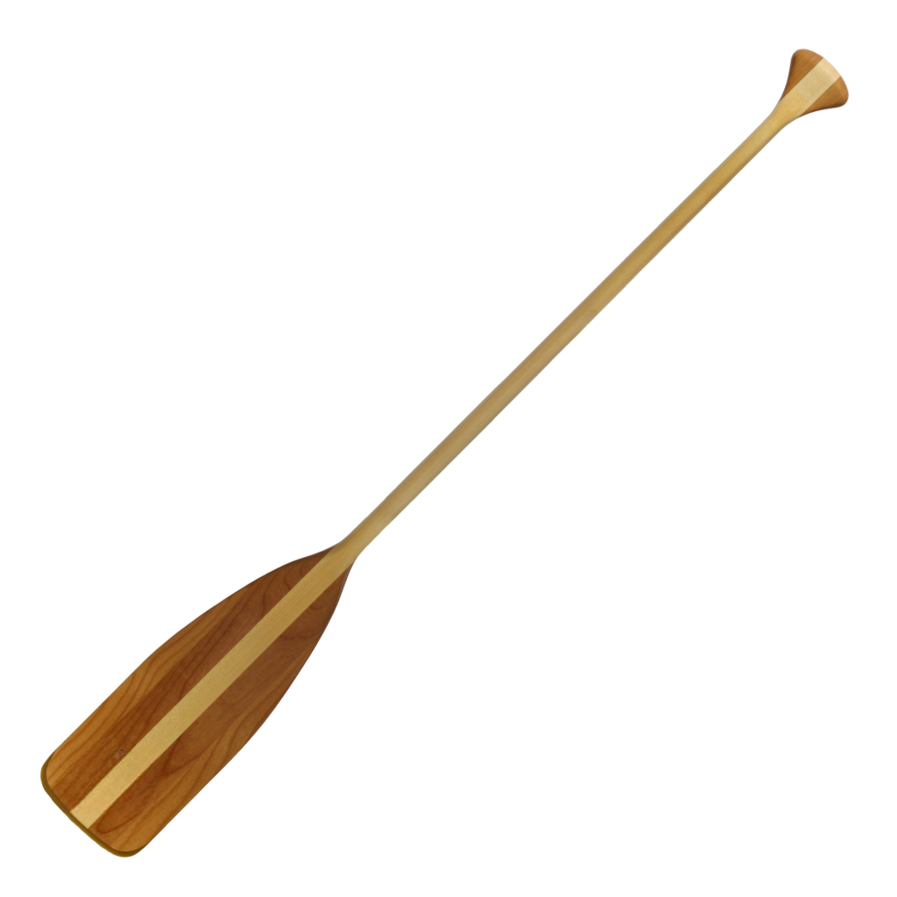 Premium Flatwater Canoe Paddle Handcrafted from Basswood and Red Alder with Tip Protector
