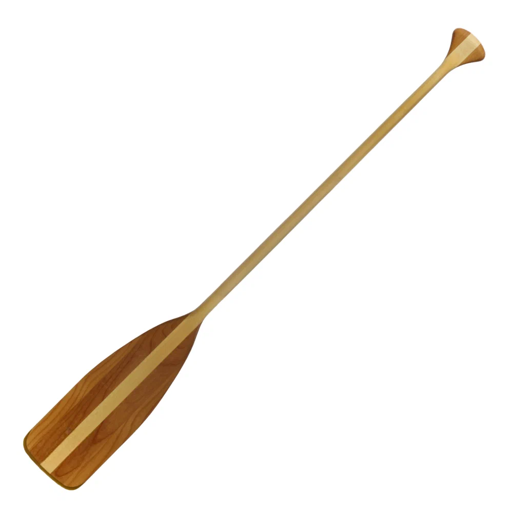 Premium Flatwater Canoe Paddle Handcrafted from Basswood and Red Alder with Tip Protector
