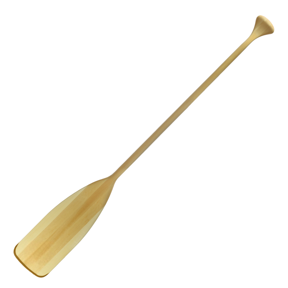 Lightweight Recreational Canoe Paddle with Comfortable Oval Shaft and Reinforced Tip Protector