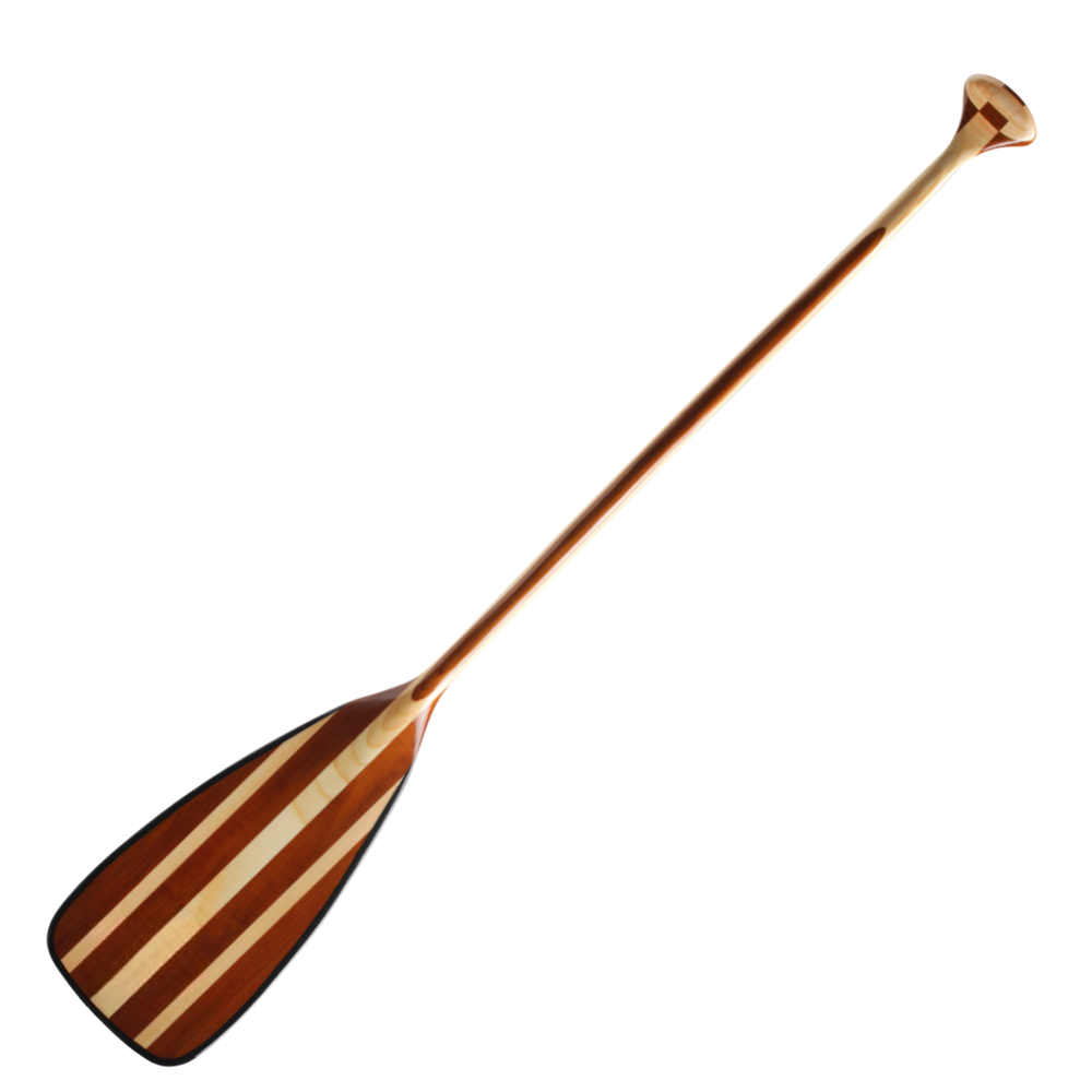 Most Durable Double-Bend Canoe Paddle with Ergonomic Shaft and Wide Blade for Flatwater